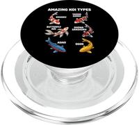Amazing Koi Types Educational Fish Species Chart PopSockets PopGrip for MagSafe