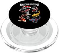 Amazing Koi Types Educational Fish Species Chart PopSockets PopGrip for MagSafe