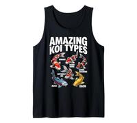 Amazing Koi Types Educational Fish Species Chart Tank Top