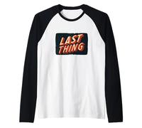 Amazing Last Thing Statement Costume for Boys and Girls Raglan Baseball Tee