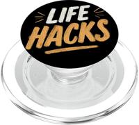 Amazing Life Hacks Motto Costume for Boys and Girls PopSockets PopGrip for MagSafe