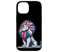 Amazing Lion in United Kingdom Colors for Man and Woman Case for iPhone 14