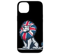 Amazing Lion in United Kingdom Colors for Man and Woman Case for iPhone 14 Plus