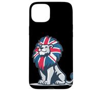 Amazing Lion in United Kingdom Colors for Man and Woman Case for iPhone 15 Plus