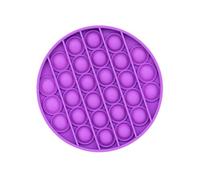 AMAZING LONDON Fidget Toy, Bubble Sensory Autism, Stress Reliever, Anxiety Relief Toys, Push Pop up, Posh Toy, Extrusion Bubble Sensory Toy. (Purple Round)
