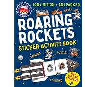 Amazing Machines Roaring Rockets Sticker Activity Book