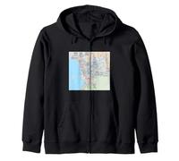 Amazing Marseille French City Art Souvenir Zip Hoodie