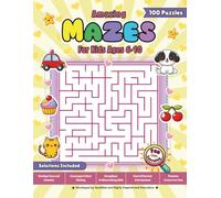 Amazing Mazes for Kids Ages 6-10: Engaging Word Searches to Build Vocabulary & Focus
