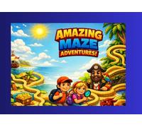 Amazing Mazes for Kids: Fun Puzzle Adventure Activity Book