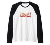 Amazing Miracle Emblem Costume for Boys and Girls Raglan Baseball Tee