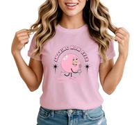 Amazing Mom Ever Remember You Only Have 1 Mom in This World Womens Graphic T-Shirt Mothers Day Cartoon Character Tee Extra Large Light Pink