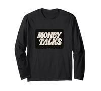 Amazing Money Talks Speech Logo Long Sleeve T-Shirt