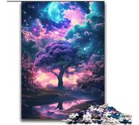 Amazing Neon Fantasy Nature Jigsaw Puzzles for Teenagers 2000 Jigsaws, Brain Intelligence Challenge Addictive Toys Birthday Gifts for Age 14+ (70x100cm)