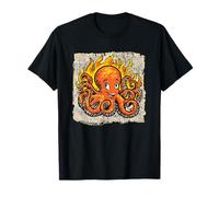 Amazing Octopus Costume for Flames Boys and Girls T-Shirt