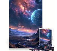 Amazing Outer Space Adult Jigsaw Puzzles1000 Pieces Memory Skill Quiet Recreation Clean Edges Unique Gift (38x26cm)