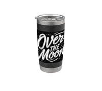 Amazing Over the Moon Look Stainless Steel Insulated Tumbler