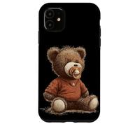 Amazing Pacifier with Teddy Bear for Toddlers and Babies Case for iPhone 11