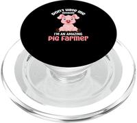 Amazing Pig Farmer Barn Life Humor Line PopSockets PopGrip for MagSafe