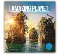 Amazing Planet - Fantastische Erde 2025 - Wand-Kalender: Original Carousel-Kalender [Mehrsprachig] [Kalender]