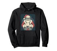 Amazing Poker Santa Costume Pullover Hoodie