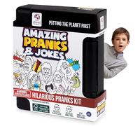 Amazing Pranks & Jokes Kit - Fun Collection of Pranks and Jokes - Pranks Kit with The Classic Bone Cruncher, Stretchy Tongue for Boys and Girls for 8 Year Olds +