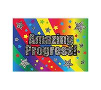 Amazing Progress Sparkling Praise Postcards