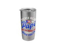 Amazing Puerto Rican Papi Best Dad Ever Stainless Steel Insulated Tumbler