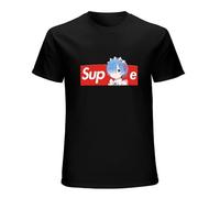 Amazing Re Zero Rem Unisex T-Shirt Printed Tee Graphic Top Men Black Shirt M
