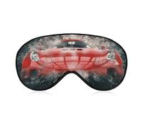 Amazing Red Super Car Sleep Eye Mask Soft Sleep Cover Blindfold Sleeping Mask Cover for Sleep Travel