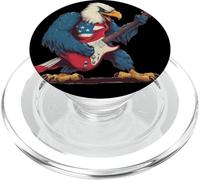 Amazing Rocking Eagle Costume for Guitarists and Music Fans PopSockets PopGrip for MagSafe