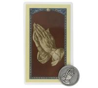 Amazing Saints Serenity Prayer Laminated Holy Card with Pocket Token