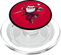 Amazing Samurai Santa Costume for Christmas Ninjas PopSockets PopGrip for MagSafe