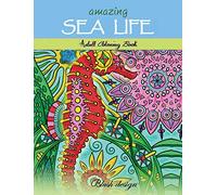 Amazing Sea Life: Adult Coloring Book