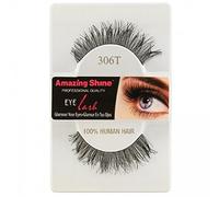 Amazing Shine Human Hair False Eyelashes - 306T