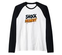Amazing Shock Moment Look Raglan Baseball Tee