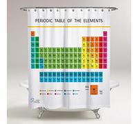 Amazing Shower Curtains - Updated 2020 Periodic Table of Elements Shower Curtain 70x70 by Segmia