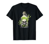 Amazing Skull in Bottle with Colorful Liquid T-Shirt