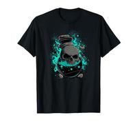 Amazing Skull in Color for Poison Bottle Lovers T-Shirt