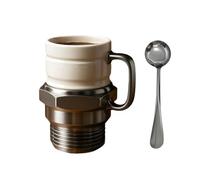 Amazing Spark Plug Mug, Perfect Novelty Drinkware for Car Lovers, Mechanics, Gearheads, & Auto Collectors, Exceptional Auto-Themed Gift Idea for Any Occasion