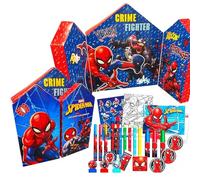 Amazing Spiderman Kids Christmas Advent Calendar 2023 Childrens XMAS Calendar Filled With Colouring Sheets, Stationary 2023