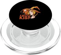 amazing spooky creepy halloween witchs kiss PopSockets PopGrip for MagSafe