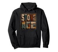 Amazing Stone Age Look for Man and Woman Pullover Hoodie
