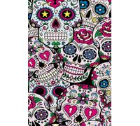 Amazing Sugar Skull Composition Notebook, 120 pages, College Lined pages, Cute Sugar Skull, Sugar Skull Gift for Women, Sugar Skull Gift, Sugar Skull Journal