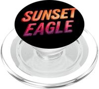 Amazing Sunset Eagle Speech PopSockets PopGrip for MagSafe