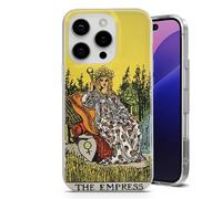 AMAZING Tarot Card The Empress - Phone Case for iPhone 6,7,8,X,Xr,11,12,13,14,15,16,17, Air,e Series - Crystal Clear Shockproof TPU Protective Cover
