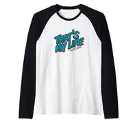 Amazing That's My Line Logo Emblem Raglan Baseball Tee