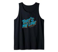 Amazing That's My Line Logo Emblem Tank Top