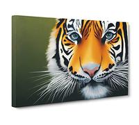 Amazing Tiger Canvas Wall Art Print 30x20 Inch