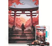 Amazing Torii Gate 1000 Piece Adult Puzzles Mental Focus Game High Accuracy Cutting Craft Bonding Activity for Loved Ones (38x26cm)