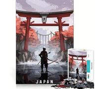 Amazing Torii Gate Japan 1000 Piece Teenager Puzzles Cognitive Boost Fun Tight Lock No Loose Pieces Engaging Way to Pass Free Hours (38x26cm)